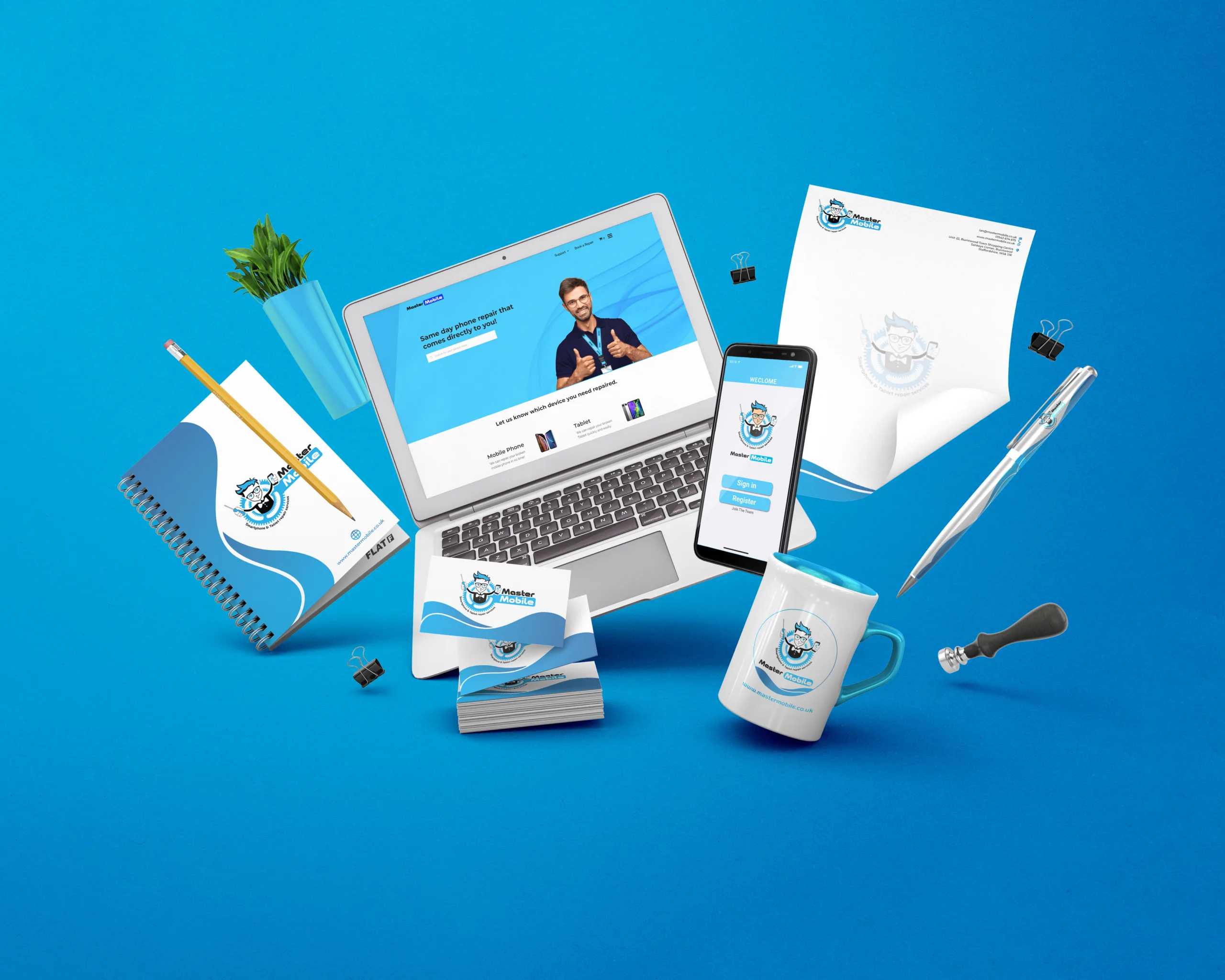 The Power of Branding Design: Elevating Master Mobile’s Identity and Growth