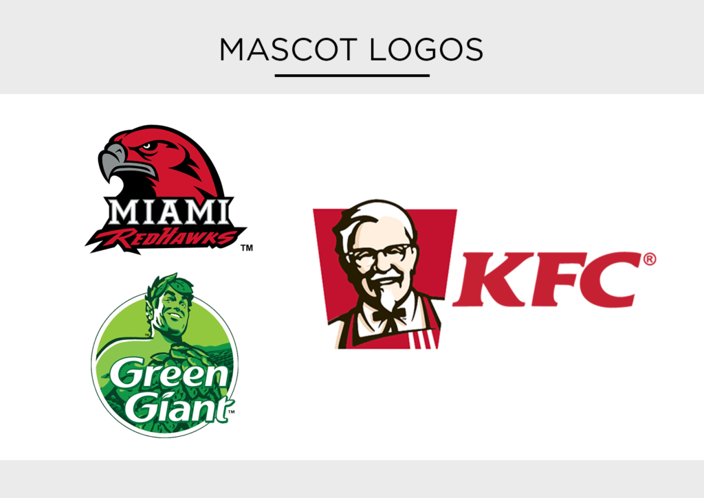 Types of Logos What Works Best in Today's Market

Mascot logo design, KFC logo, Miami Logo, Green Giant Logo