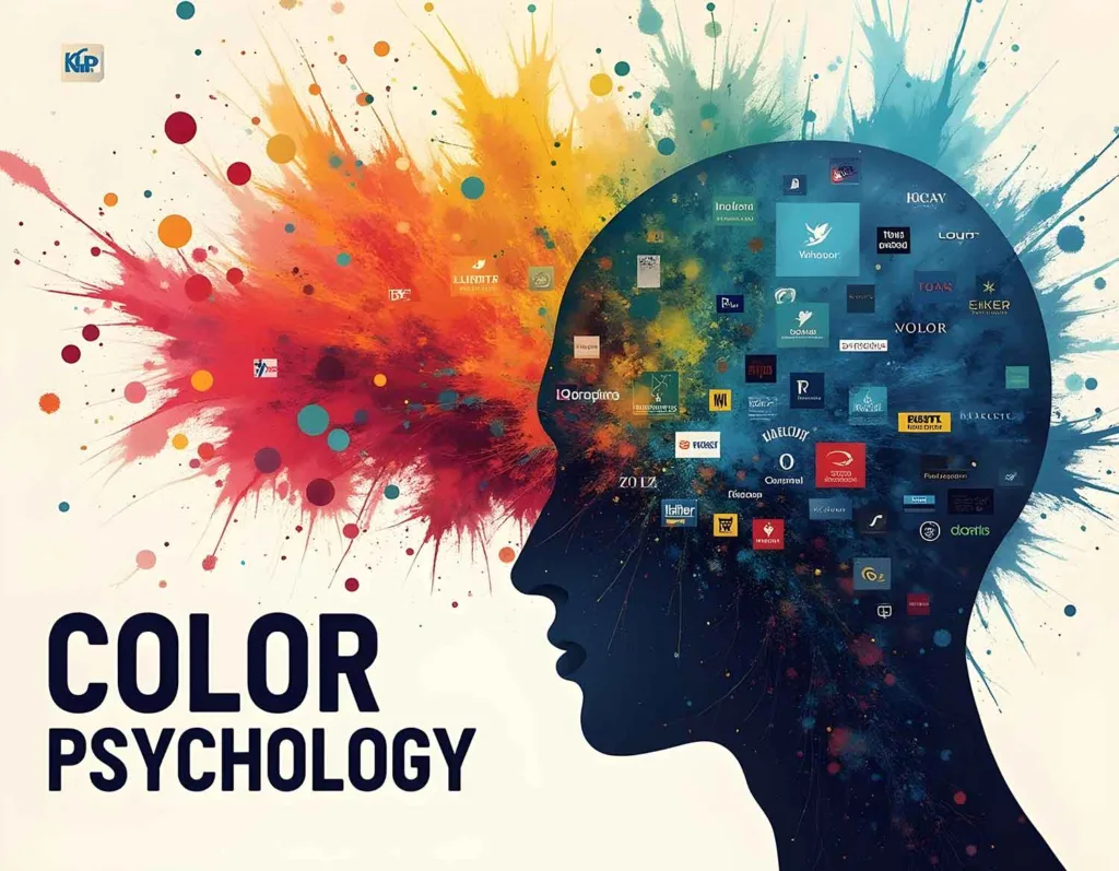 Color Psychology colorful image various branding image with logos